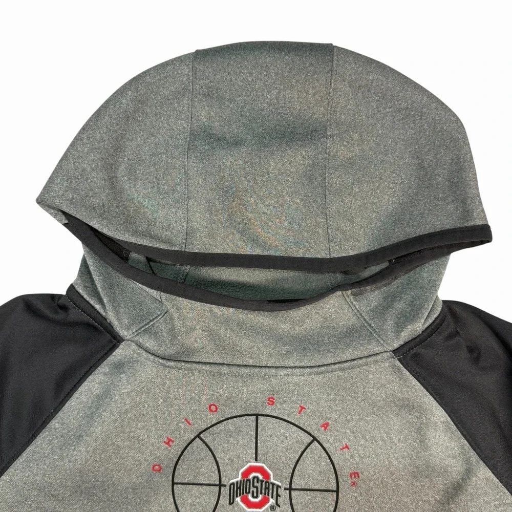 Ohio State Buckeyes Nike Therma-fit Hoody Sweatshirt Young Boys Size 8 Medium